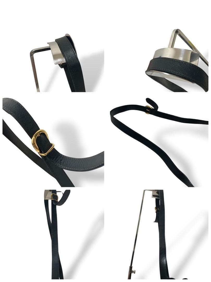 GUCCI GG Pattern PVC Leather Drawstring Crossbody… - image 12