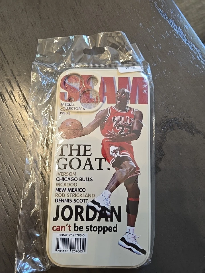iPhone 15 Collectible Phone Case Slam Michael Jordan The Goat - Image 4 of 4