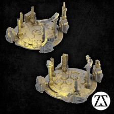 Acumen Plaza Ruin – Zorpsector: Rome Destroyed City Plaza (28mm)