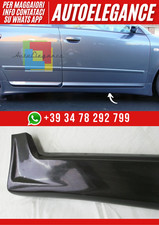 ❤️ Minigonne Laterali Compatibili con Audi A4 B6 2000–2004 Spoiler Sottoporta❤️