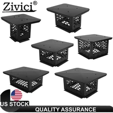 Chimney Cap, Chimney Cover, Bottom Installation Method Adjustable to Fit Outside