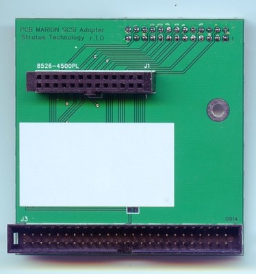 Stratos Tech. MPC60/60II MARION SCSI Internal General 50pin Conv. Connector Card