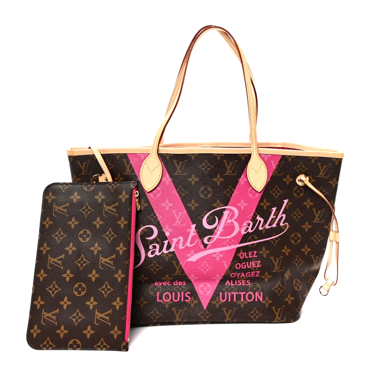 ルイヴィトン M46113 ポーチ ピンク  LOUIS VUITTON バガテルNM アンプラント ルイ・ヴィトン(LOUIS VUITTON)ルイ・ヴィトン バガテル NM 2way