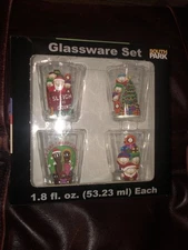 SOUTH PARK Christmas Shot Glass Set Cartman Kyle Stan Kenny Mr. Hankey Comedy