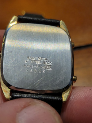 Vintage Seiko Duo-Display Analog-Digital Alarm Chronograph H449