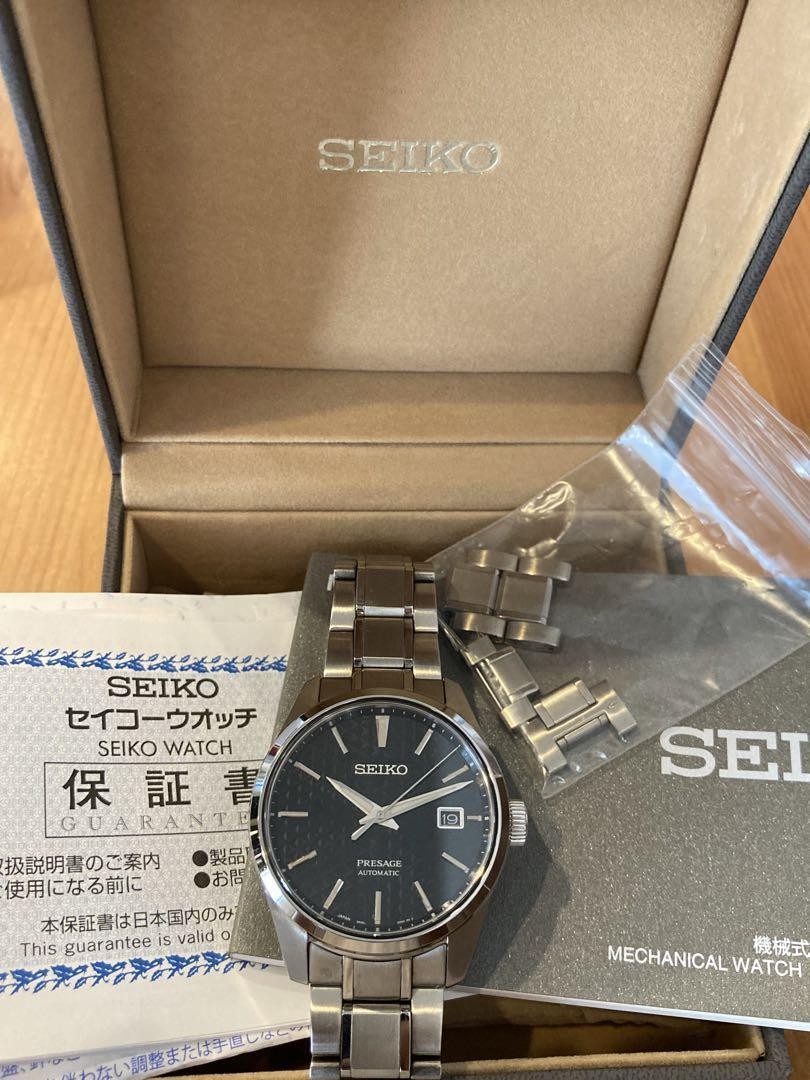 Dial Seiko Sarx083 SEIKO PRESAGE SARX083 Automatic Black 535531