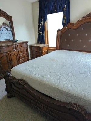 Ashley Furniture Wooden Beds and Bed Frames for King for sale - eBay