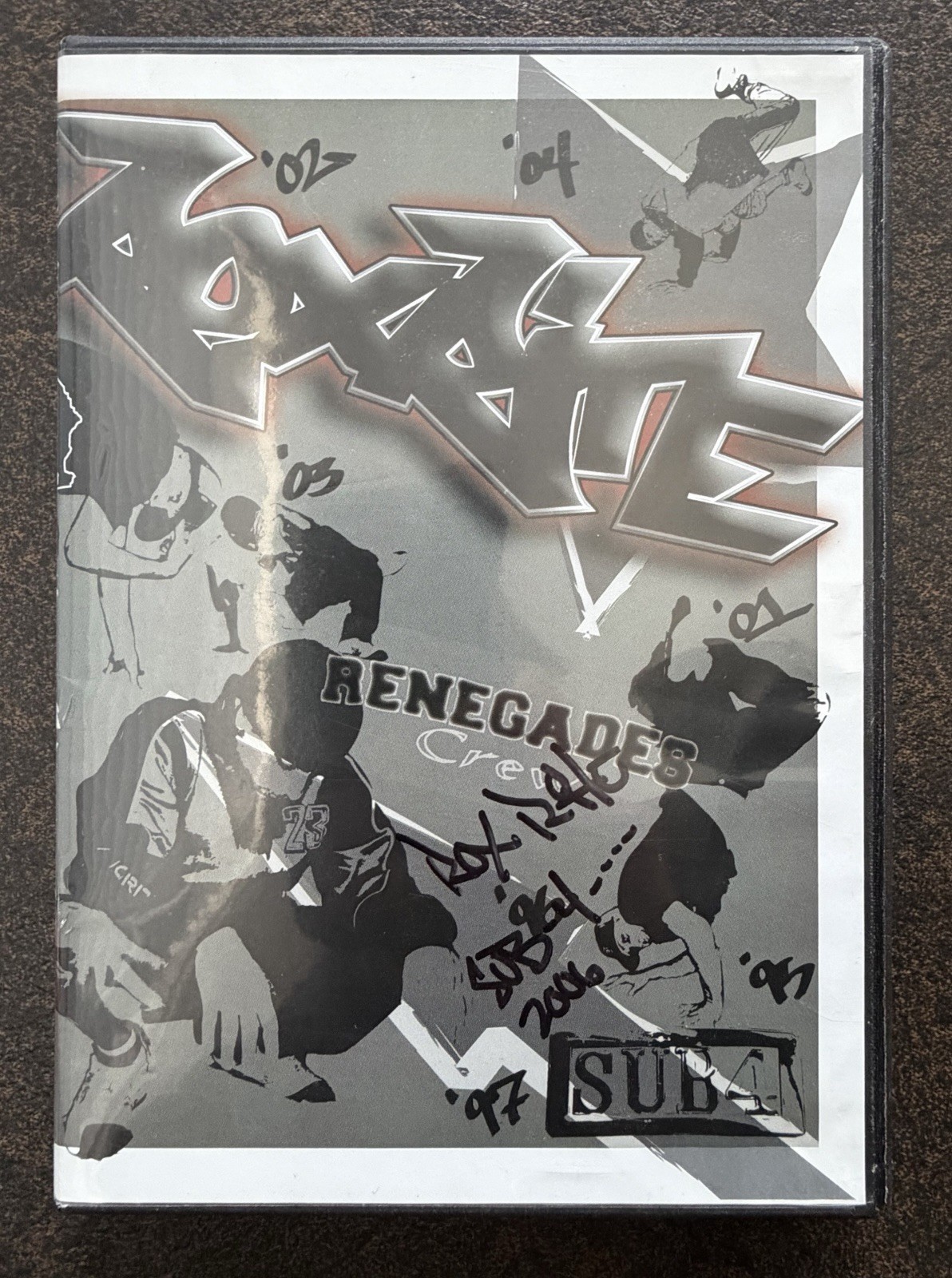 ROXRITE 10 YEARS DVD STRAIGHT UP B-BOY BBOY RENEGADES SUB4 CREW BREAKDANCE RARE
