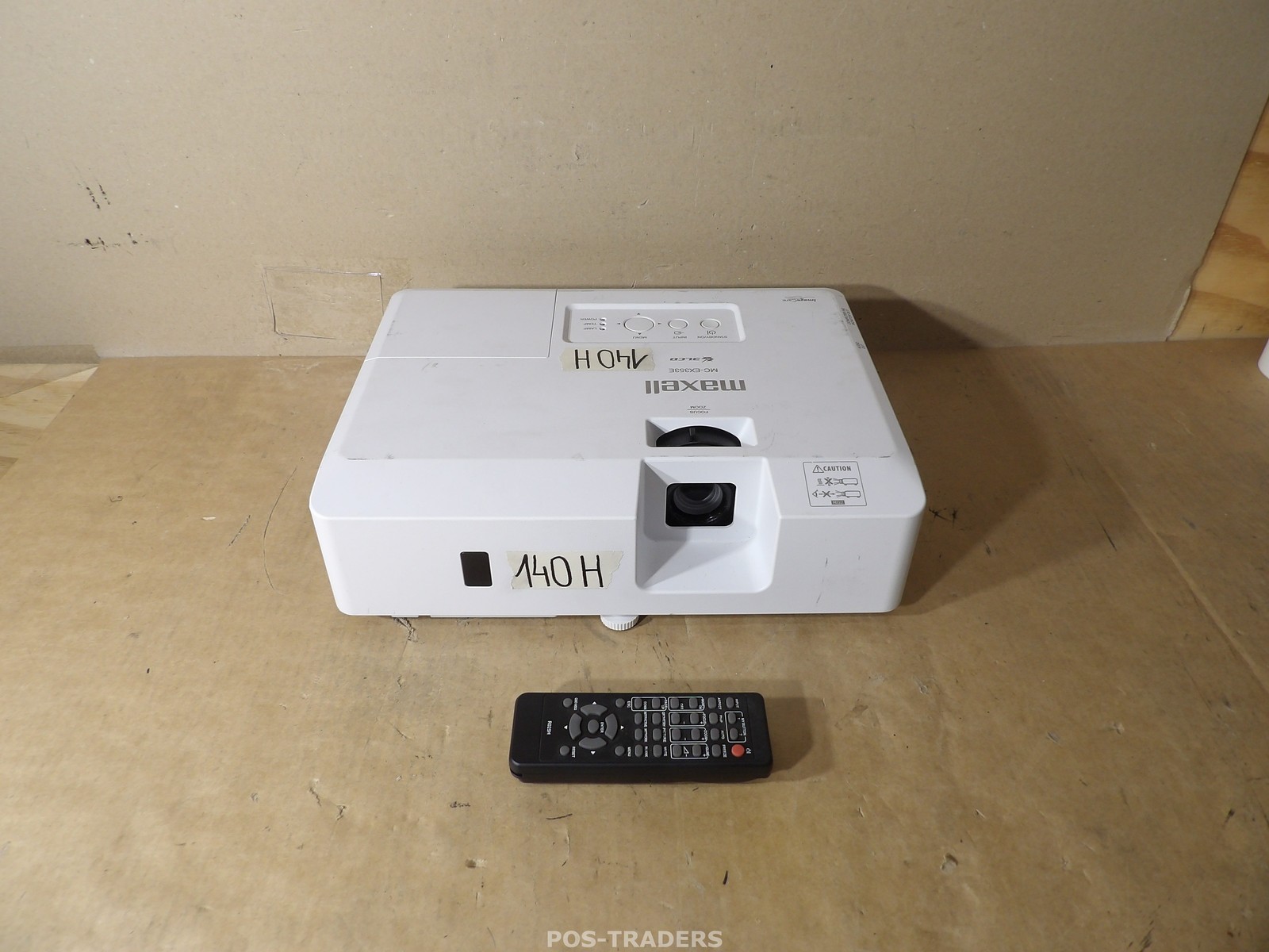 MAXELL MC-EX353E Beamer Projector XGA 3LCD 3700 Lumens - 140 HOURS / INCL REMOTE
