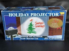 Mr Christmas Holiday Projector W/ 20 Slides Holidays Year Round Outdoor /Indoor