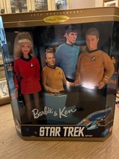Barbie and Ken Star Trek Collector Edition Gifts 30th Anniversary Still In Box