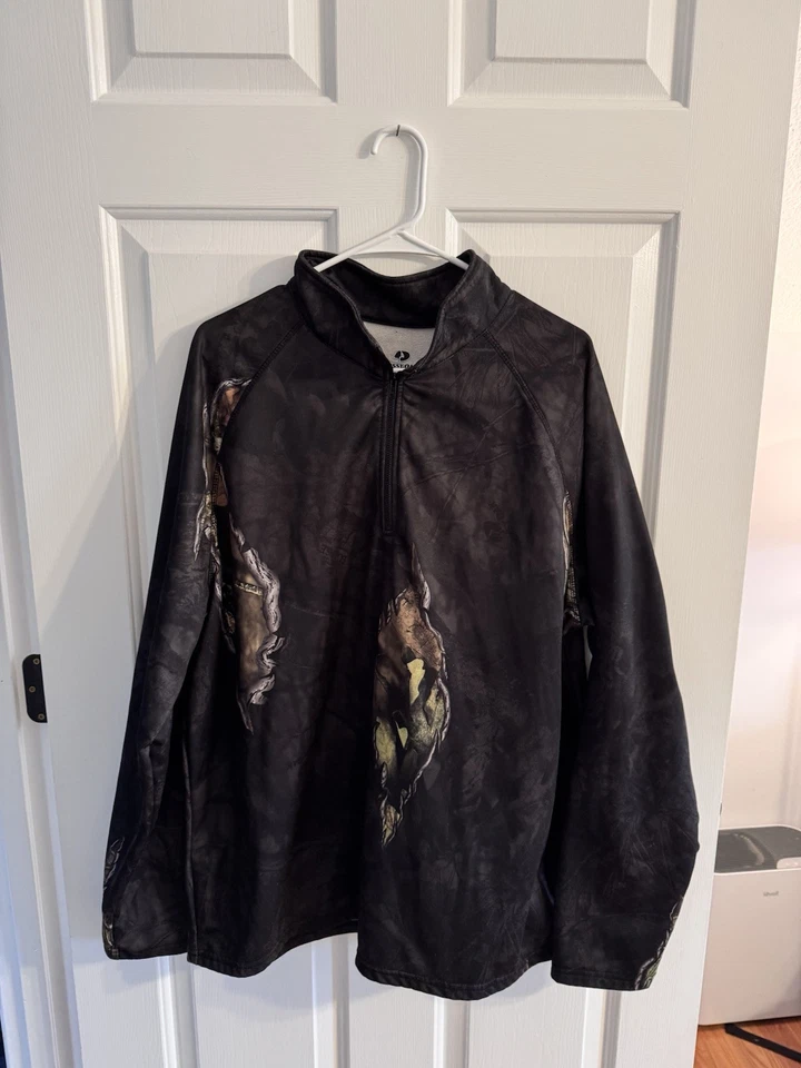 mossy oak camo sweatshirt xl - Image 2 of 3