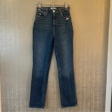 PAIGE High Rise Dark Blue Women's Jeans