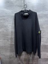 Stone Island AW 2002 Split Mock Neck Knit Rare Sweater Size XL