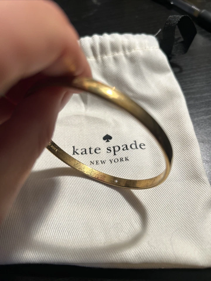 Brazalete Brazalete Kate Spade New York Mujer Idioma Corazón De Oro 098686220874 Foto 2 de 3