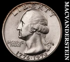 1976-S Silver Washington Quarter - Choice Gem Brilliant Unc  Lustrous  #i6477