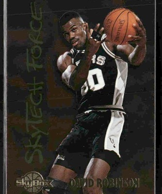 1994-95 SkyBox Premium #SF25 David Robinson SkyTech Force