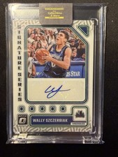 2023-24 Panini Donruss Optic Signature Series Wally Szczerbiak #SS-SZC