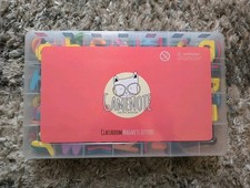 Gamenote Classroom Magnetic Letters Kit Alphabet Letters for Kids Educational