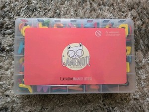 Gamenote Classroom Magnetic Letters Kit Alphabet Letters for Kids Educational
