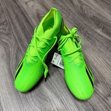 ADIDAS X SPEEDPORTAL.1 SOFT GROUND CLEATS SIZE 11 GREEN/BLACK COLOR GW8440