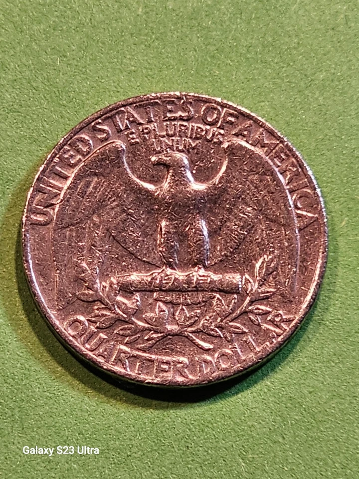 1973 Washington Quarter Dollar, Letters & Date On Rim, Filled-A & Motto Die... - Image 2 of 4