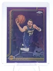 LUKA DONCIC 2025-26 TOPPS CHROME UPDATE PURPLE REFRACTOR /75 #2 LAKERS Q7857