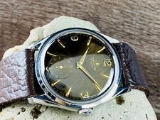 Zenith Pilot Rare Chocolate dial cal.126 vintage men’s watch From 1955 SERVICED 5