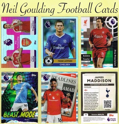 Topps 2025-26   Premier League 2026   Fußball Karten #361 bis #450