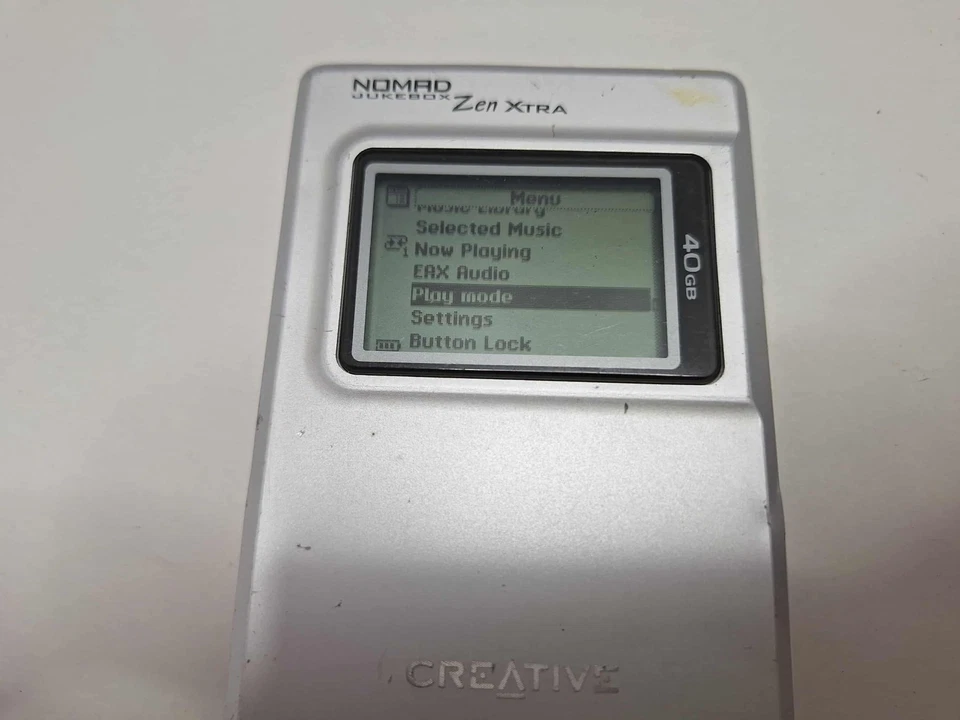 Creative Labs Nomad Jukebox Zen Xtra 40 GB DAP-HD0011 Foto 4 de 4