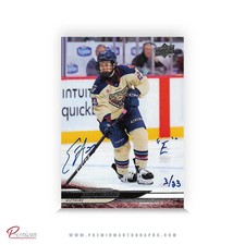 Erin Ambrose MTL Victoire Auto 2024-25 UD PWHL Card #21 Ltd /23  w/ 
