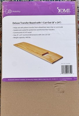 DMI Transfer Board 440 lbs. Weight Capacity - Sealed/New & Unopened