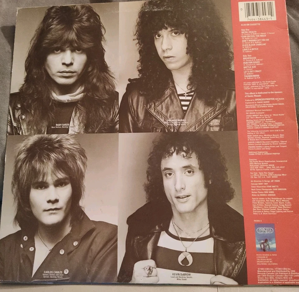 QUIET RIOT: METAL HEALTH - Image 2 of 4