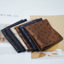 Business Suit Accessories Men's Square Pocket Chest Vintage Paisley Handkerchief