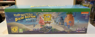 SPONGEBOB SQUAREPANTS: BATTLE FOR BIKINI BOTTOM REHYDRATED F.U.N. XBOX ONE - NEW