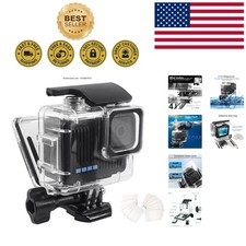 Underwater Diving Case for GoPro Hero 4K - Crystal Clear 60M Waterproof Housing