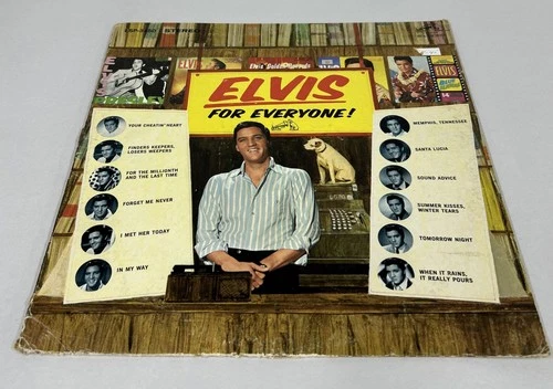 ELVIS PRESLEY- ELVIS FOR EVERYONE! LP RECORD VINYL RCA VICTOR LSP-3450(e)
