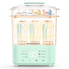 Bottle Sterilizer and Dryer, All-in-One Electric Steam Sterilizer Bottle Sani...