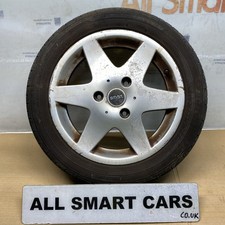 SMART FORTWO 450 FRONT ALLOY WHEEL & TYRE 1998 - 2007 0006919V003 (SPARE)