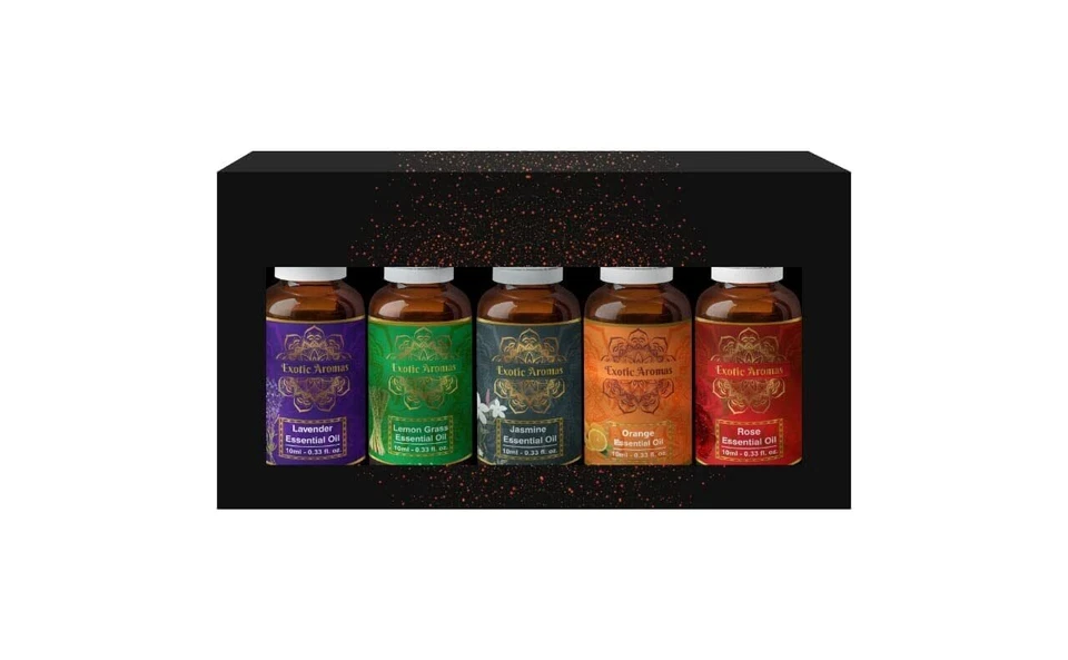 Exotic Aromas Essential Oil Lavender Oil Lemongrass Oil Or 3 More Pack of 5 AU - Image 2 of 4