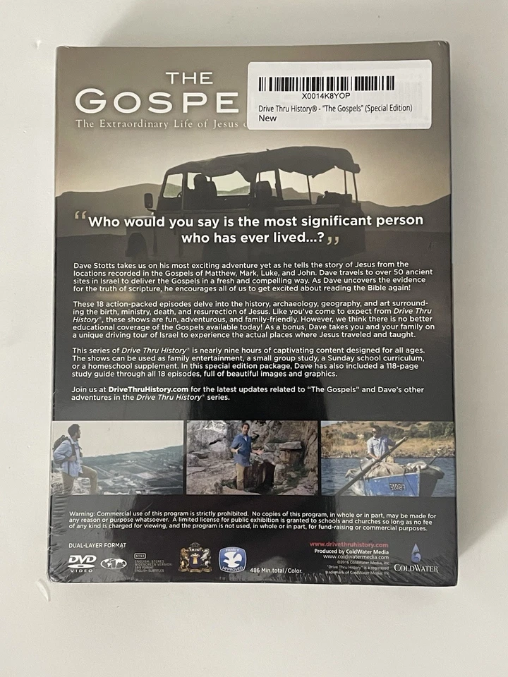 Drive Thru History THE GOSPELS 3 DVD Special Edition Collection Dave Stotts NEW - Image 2 of 4