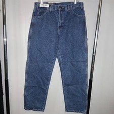 Dickies Relaxed Fit Straigh leg Carpenter Jeans Sz 34x30 blue denim New