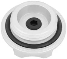 Tapa de llenado de aceite de aluminio Mishimoto MMOFC-SUB-BK compatible con Subaru - negra Foto 2 de 2