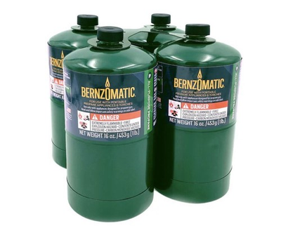 #ad 4 Pack All Purpose Steel Propane Tank Fuel Gas $49.87
