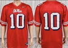 Ole Miss Rebels #10 Replica Jersey - Signed by Vincent Sanders — photo 1
