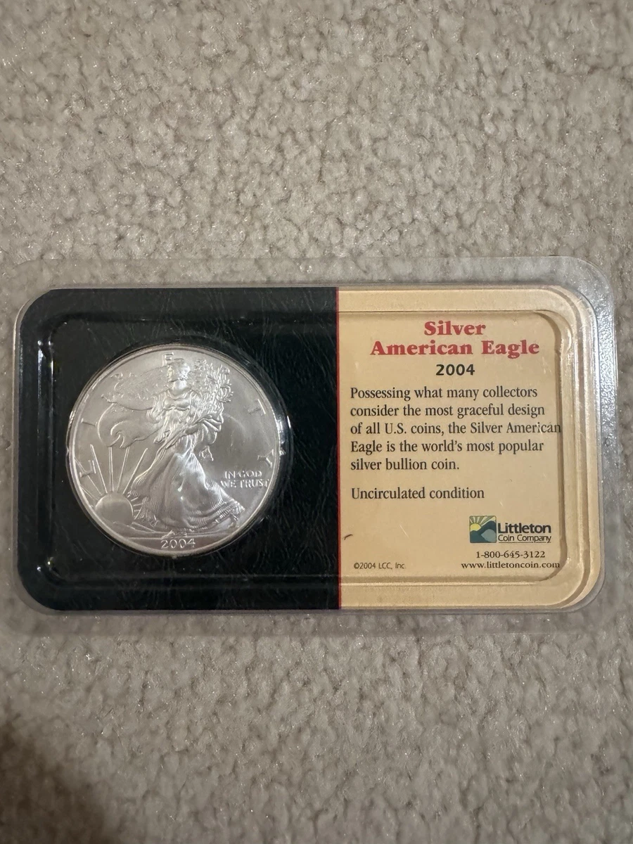 American Eagle Uncertified 2004 Silver Bullion Coins for sale | eBay