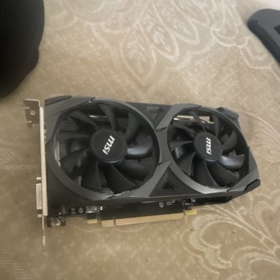 MSI NVIDIA GeForce RTX Graphics Card HDMI PCIe x16 Dual Fan Heatsink