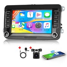 Per VW Tiguan 5N Golf Plus GPS Kam 2Din 4+64GB Android15 autoradio Apple Carplay