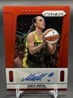 2025 Panini Prizm WNBA Throwback Auto Red Prizm NIKA MUHL 69/99 SEATTLE STORM 🔥