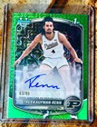 Trey Kaufman-Renn AUTO 2025-26 Bowman Chrome Auto /99 CPA-TK Green Mojo Mega